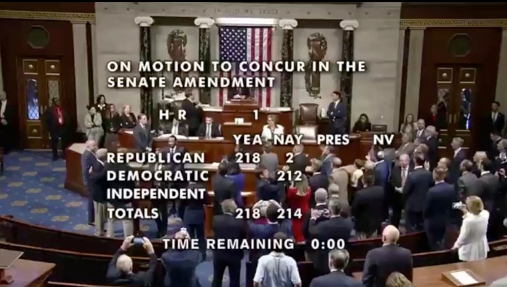 BREAKING: House Passes ‘One Big Beautiful Bill,’ Sends To Trump’s Desk for July 4th&nbsp;Signing